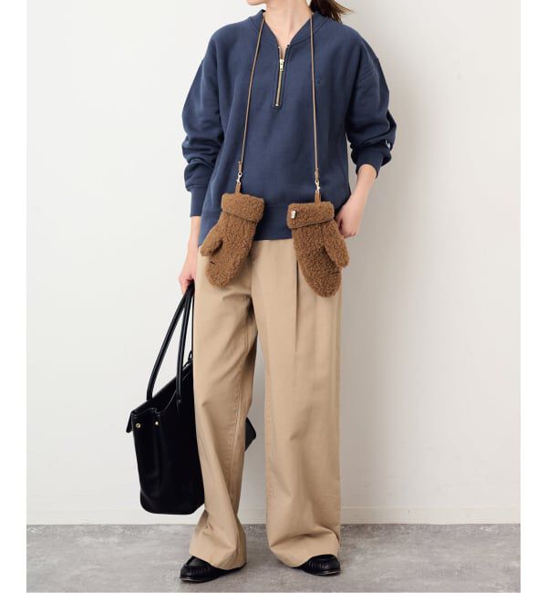 SLOBE IENA「《予約》Champion/チャンピオン SLOBE別注 ハーフジップスウェット」|スウェット・ジャージ|