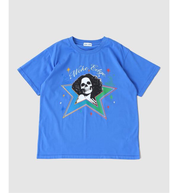 PULP「WOKE EDGE / ウォークエッジ SKULL STAR TEE」|Tシャツ・カットソー|