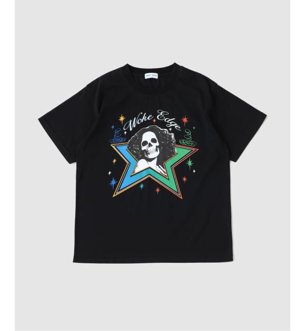 PULP「WOKE EDGE / ウォークエッジ SKULL STAR TEE」|Tシャツ・カットソー|