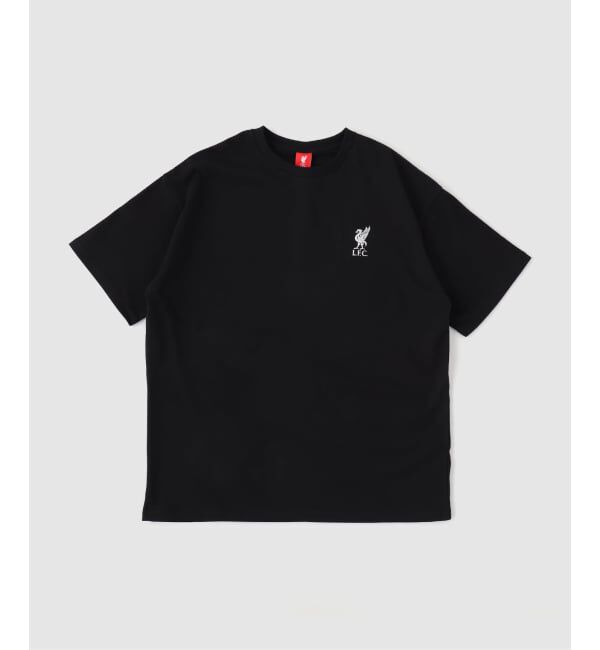 Liverpool FC「【Liverpool FC / リバプールFC】 3D METALLIC PRINT TSH」|Tシャツ・カットソー|ブラック