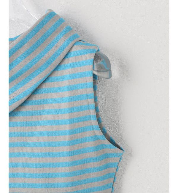 PULP「OMO/オモ Stripes Boatneck Top」|Tシャツ・カットソー|