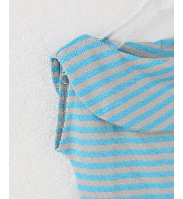 PULP「OMO/オモ Stripes Boatneck Top」|Tシャツ・カットソー|