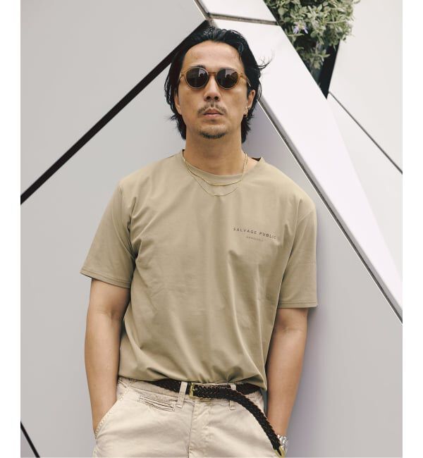 JOURNAL STANDARD「SALVAGE PUBLIC / サルベージパブリック 別注 BIRD OF PARADISE UPF Tシャツ」|Tシャツ・カットソー|