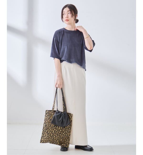 journal standard L'essage「Uhr/ウーア Sequin Leopard Tote トートバッグ」|トートバッグ|