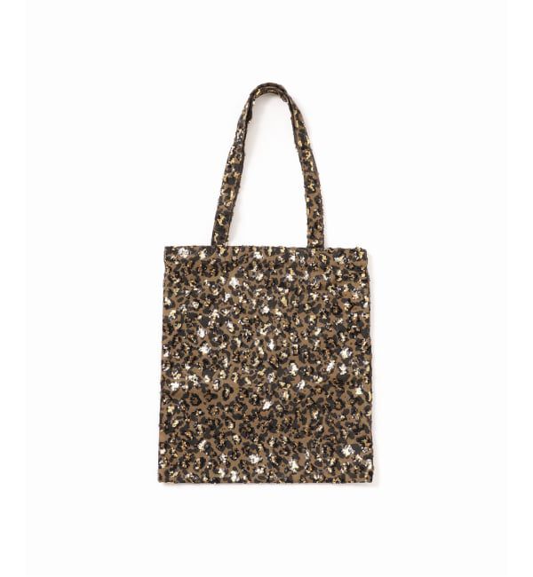 journal standard L'essage「Uhr/ウーア Sequin Leopard Tote トートバッグ」|トートバッグ|