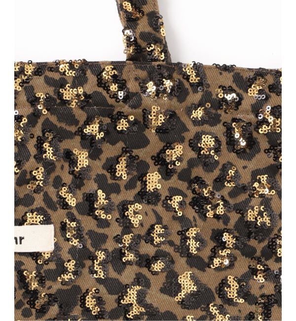 journal standard L'essage「Uhr/ウーア Sequin Leopard Tote トートバッグ」|トートバッグ|