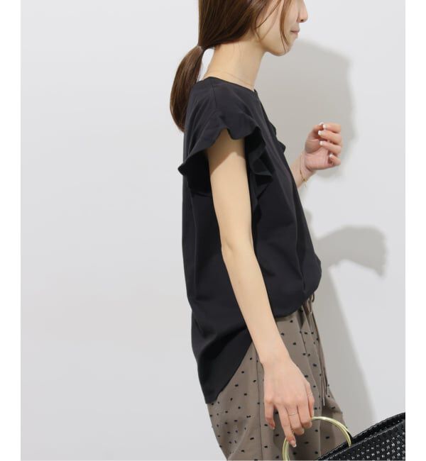 JOURNAL STANDARD relume「《WEB限定追加2》フリルスリーブTシャツ」|Tシャツ・カットソー|