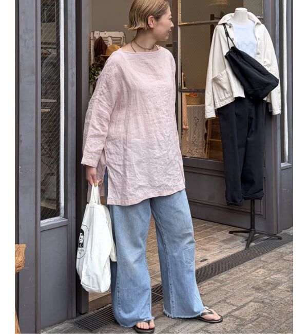 journal standard luxe「エアリネン Plain-ブラウス」|シャツ・ブラウス|