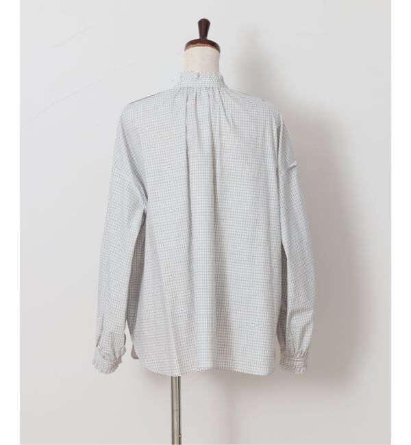 journal standard luxe「CLチェック フリルブラウス」|シャツ・ブラウス|