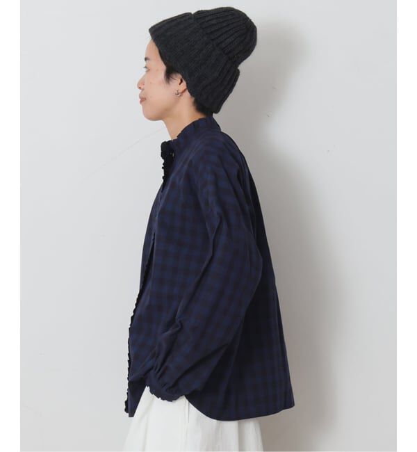 journal standard luxe「CLチェック フリルブラウス」|シャツ・ブラウス|