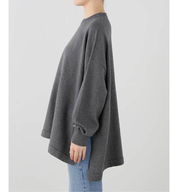 journal standard luxe「CCaテンジク クルーネックスリットプルオーバー」|ニット・セーター|