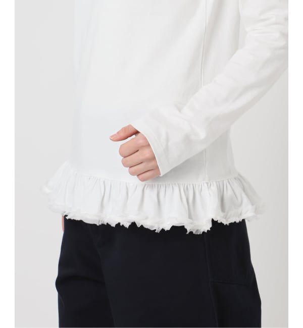 U by SPICK&SPAN「《追加》フリルミディカットトップス」|Tシャツ・カットソー|