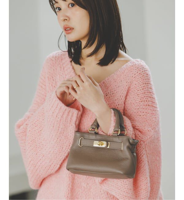 NOBLE「《岡山・WEB限定》MILOS/ミロス 金具付きミニトート」|ショルダー・メッセンジャー|