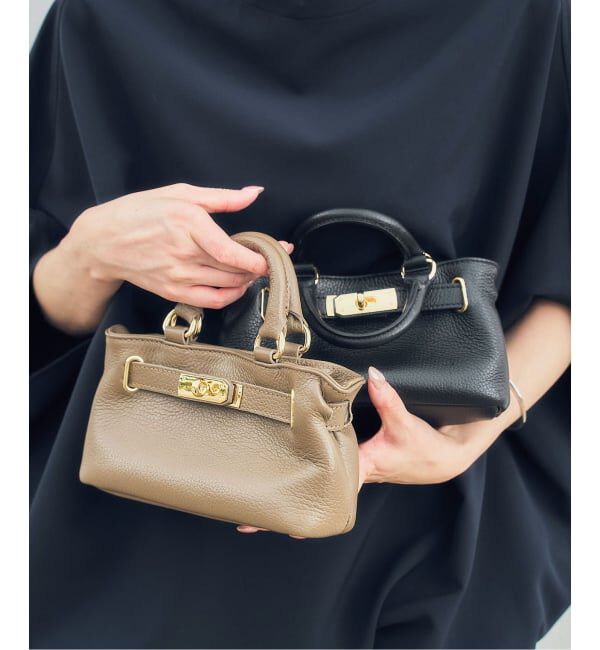 NOBLE「《岡山・WEB限定》MILOS/ミロス 金具付きミニトート」|ショルダー・メッセンジャー|
