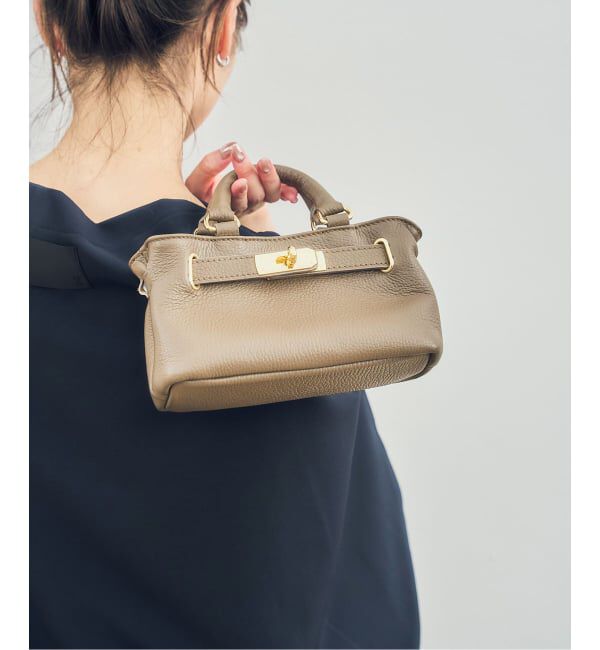 NOBLE「《岡山・WEB限定》MILOS/ミロス 金具付きミニトート」|ショルダー・メッセンジャー|
