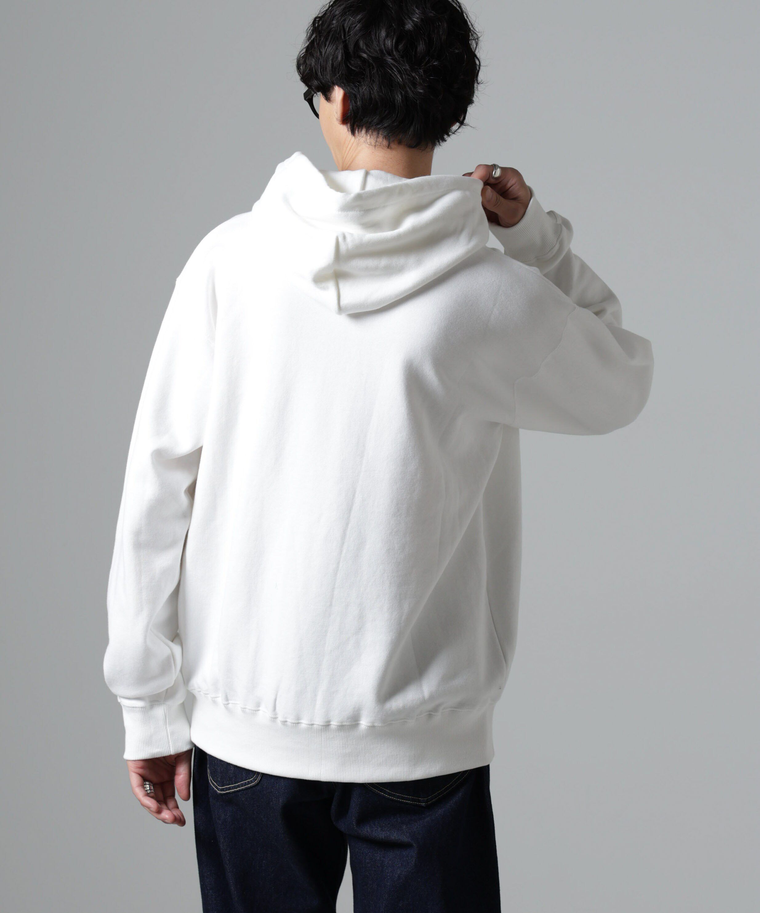 NANO universe「｢Toyameg｣modern academic リメイクプルオーバーパーカー」|Tシャツ・カットソー|