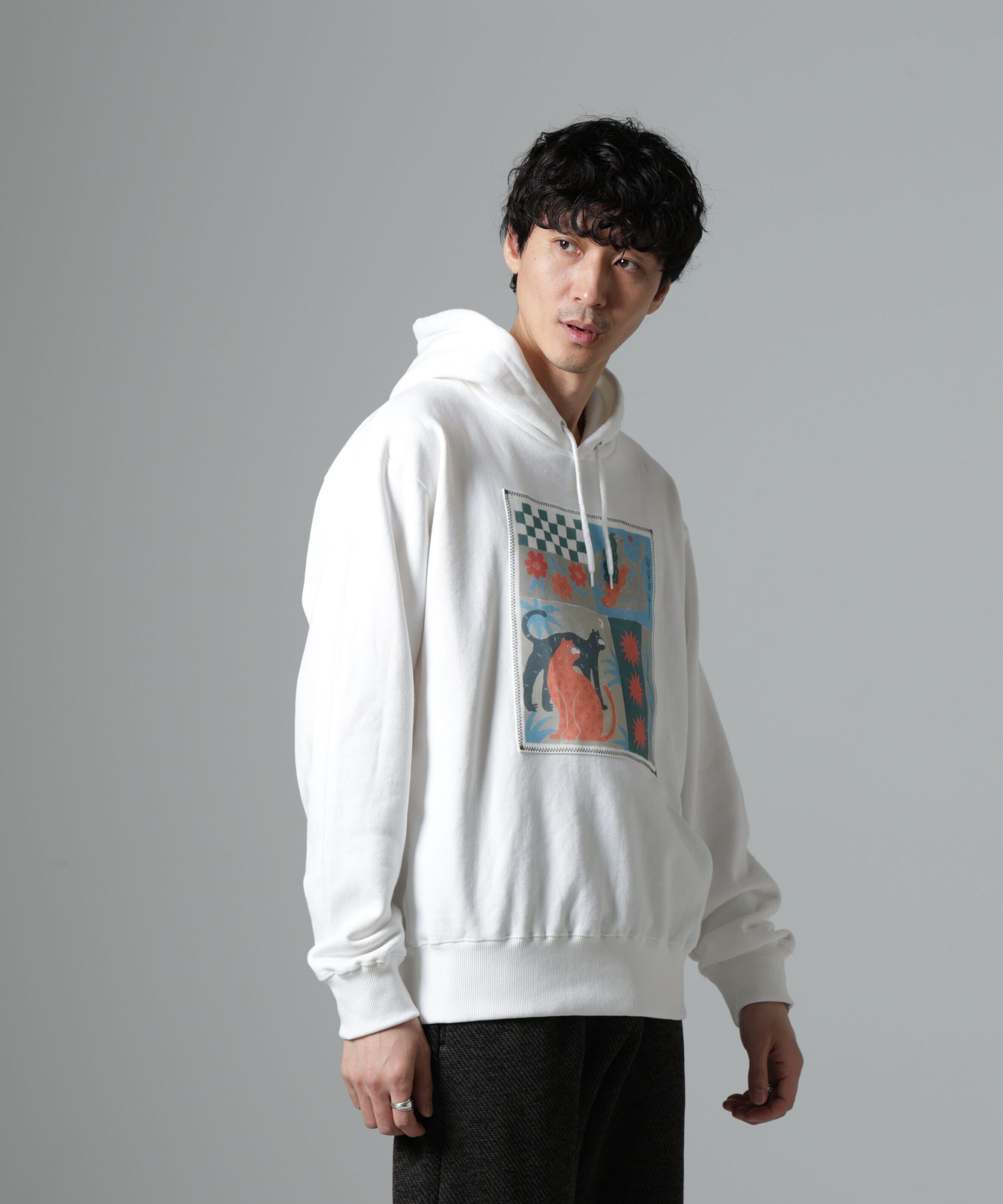 NANO universe「｢Toyameg｣modern academic リメイクプルオーバーパーカー」|Tシャツ・カットソー|