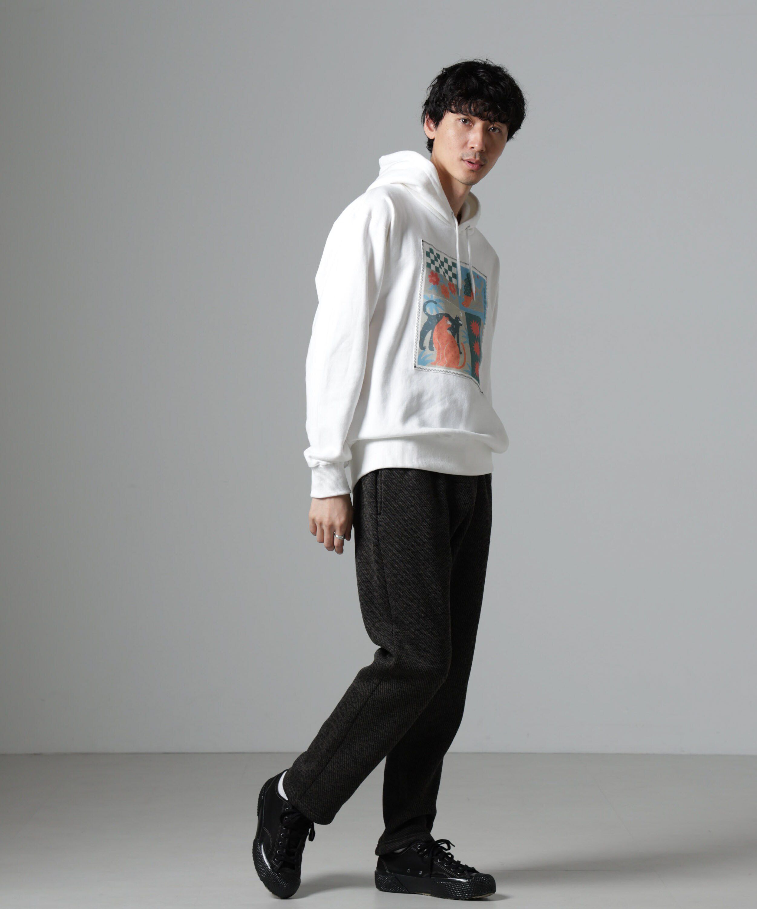 NANO universe「｢Toyameg｣modern academic リメイクプルオーバーパーカー」|Tシャツ・カットソー|