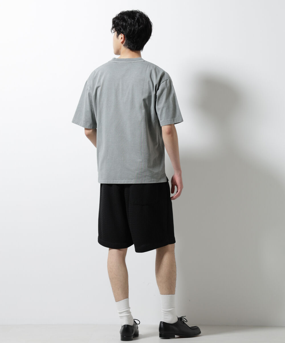 nano･universe「ピグメントクラフトTシャツ 半袖」|Tシャツ・カットソー|