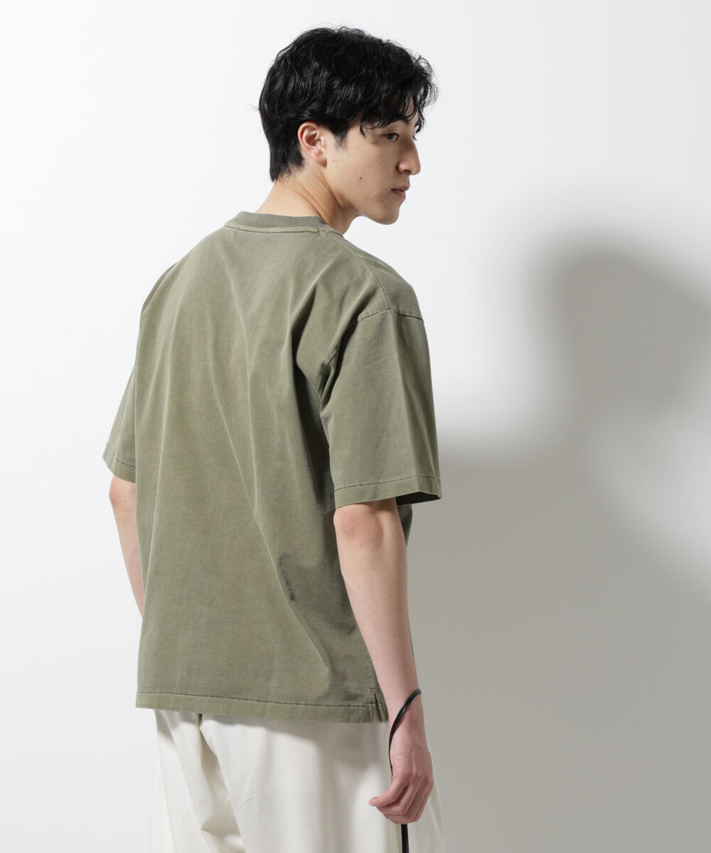 nano･universe「ピグメントクラフトTシャツ 半袖」|Tシャツ・カットソー|