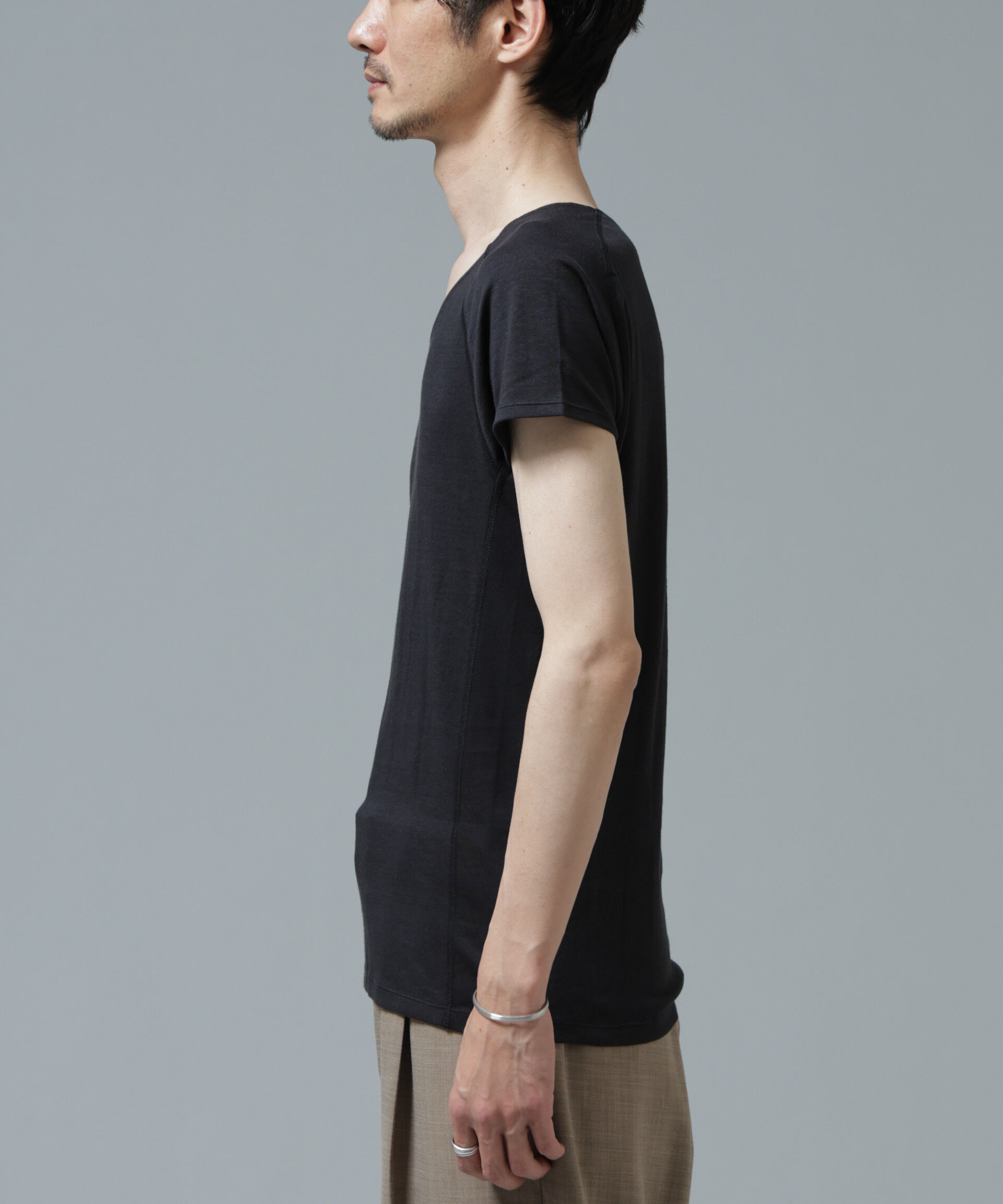 NANO universe「Anti Soaked(R) Plus インナーTシャツ」|Tシャツ・カットソー|