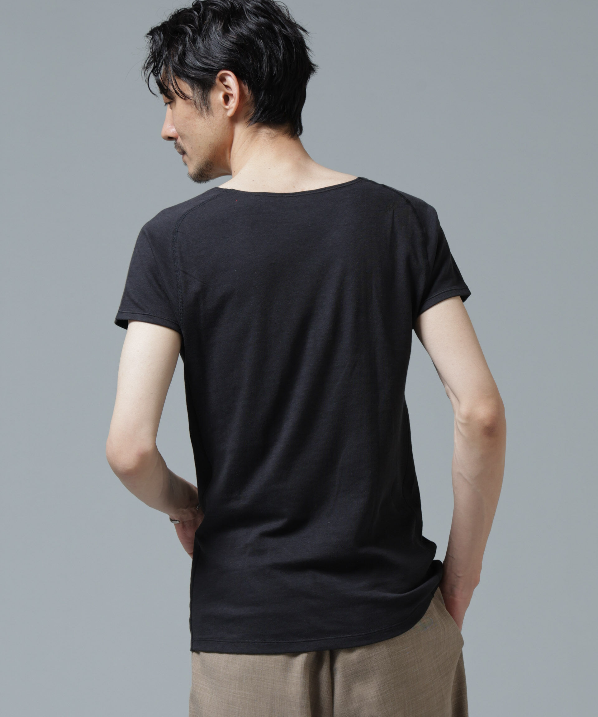 NANO universe「Anti Soaked(R) Plus インナーTシャツ」|Tシャツ・カットソー|
