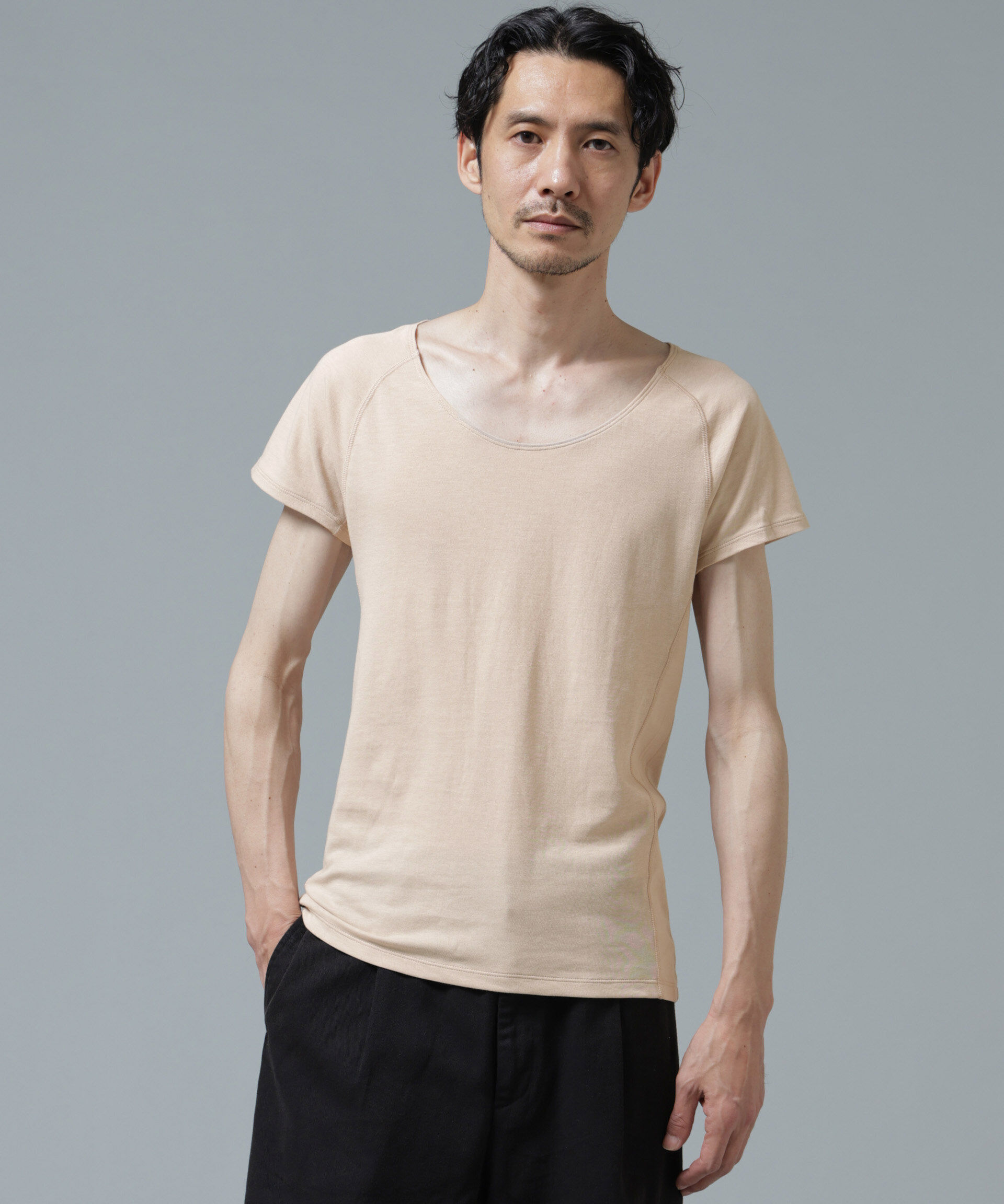 NANO universe「Anti Soaked(R) Plus インナーTシャツ」|Tシャツ・カットソー|