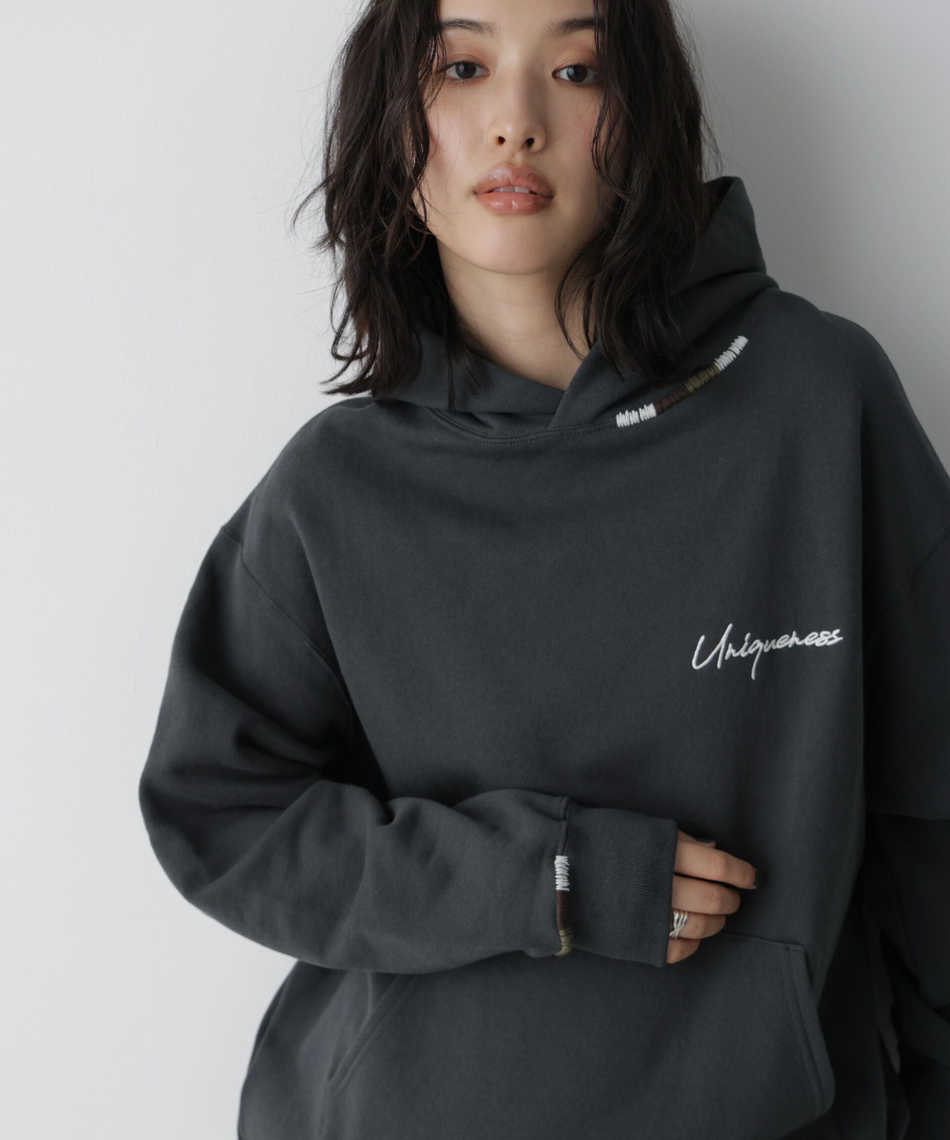 NANO universe「BOOKCLUB/「STEVELOUR」 別注スウェット(セットアップ可)」|Tシャツ・カットソー|スミクロ1