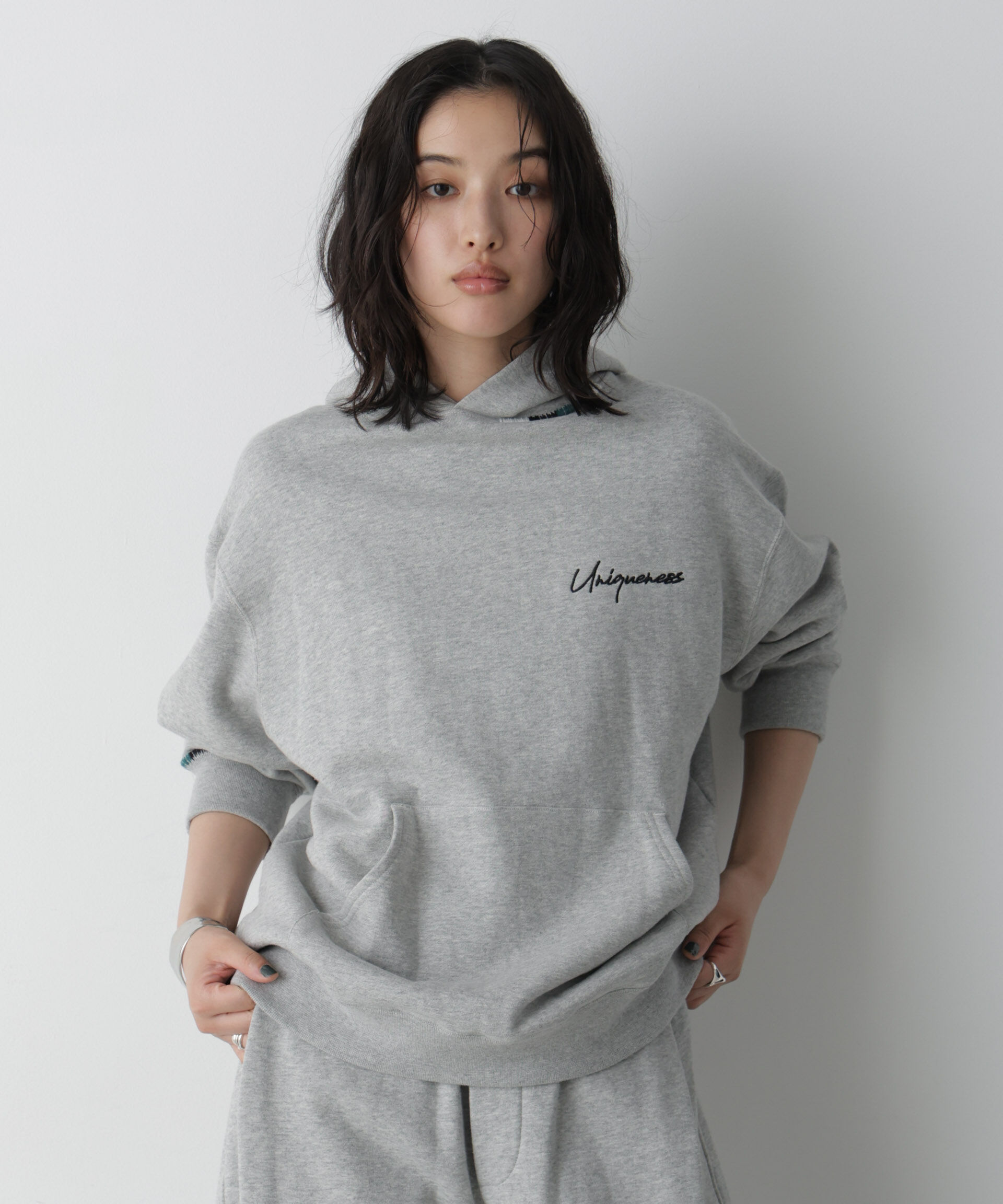 NANO universe「BOOKCLUB/「STEVELOUR」 別注スウェット(セットアップ可)」|Tシャツ・カットソー|