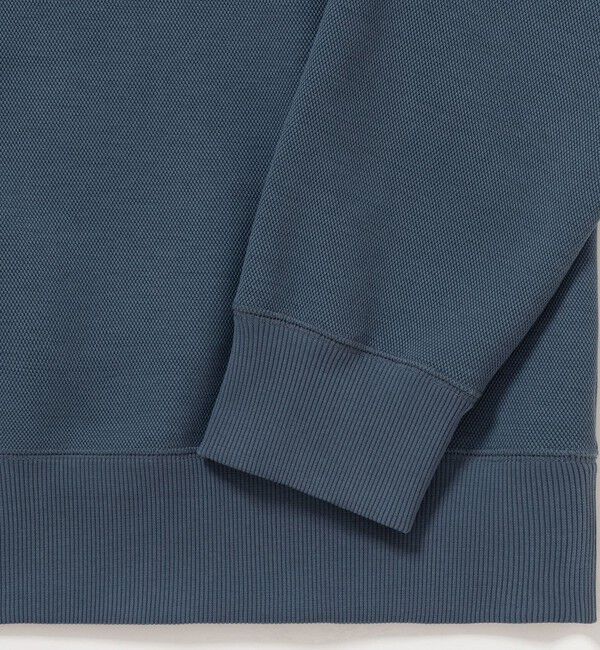 LACOSTE「鹿の子ニットワントーンフーディー / 鹿の子ニットプルオーバーパーカー」|パーカー|