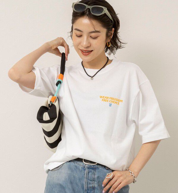 MAQWEL「【MAQWEL/マクウェル】ウォッシャブル Maqwel Car ワイドボディプリントTシャツ」|Tシャツ・カットソー|