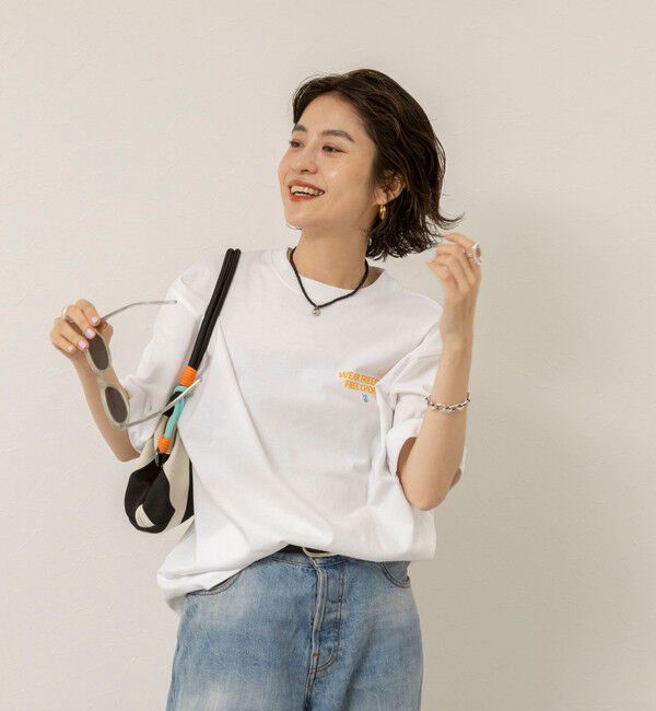 MAQWEL「【MAQWEL/マクウェル】ウォッシャブル Maqwel Car ワイドボディプリントTシャツ」|Tシャツ・カットソー|