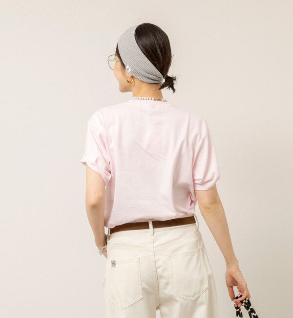 MAQWEL「【MAQWEL/マクウェル】ウォッシャブルRADIO Maqwel オープンエンドプリントTシャツ」|Tシャツ・カットソー|