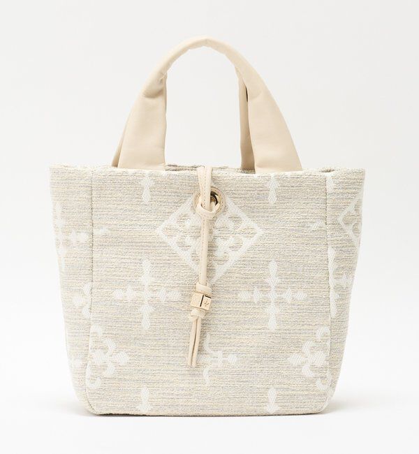 「【Souffle TOTE】モノグラムツイード2WAYトートバッグ」|トートバッグ|