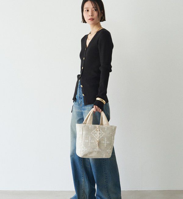  「【Souffle TOTE】モノグラムツイード2WAYトートバッグ」|トートバッグ|