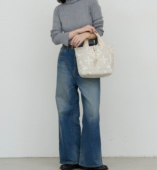  「【Souffle TOTE】モノグラムツイード2WAYトートバッグ」|トートバッグ|