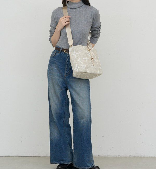  「【Souffle TOTE】モノグラムツイード2WAYトートバッグ」|トートバッグ|