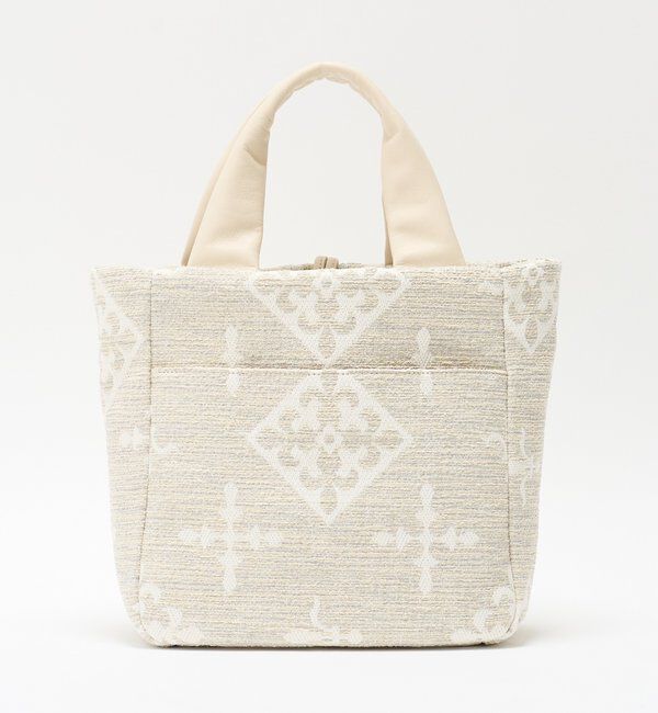  「【Souffle TOTE】モノグラムツイード2WAYトートバッグ」|トートバッグ|