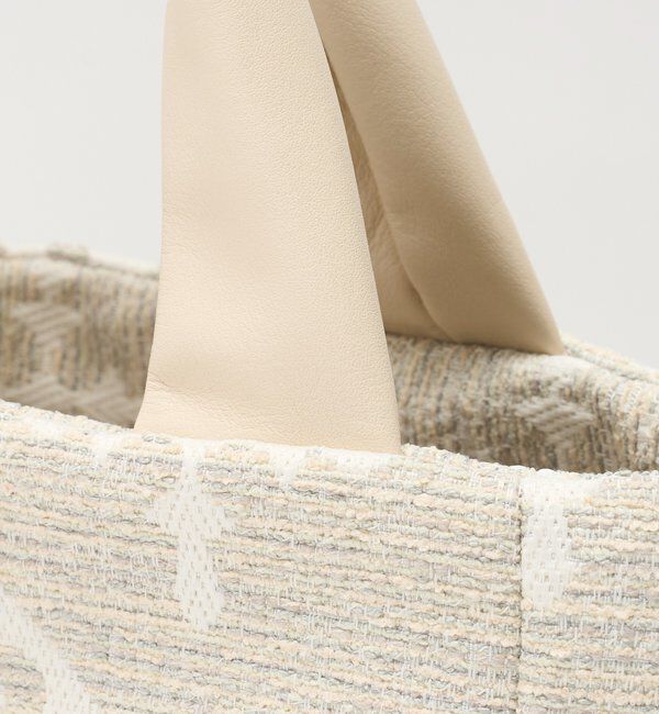  「【Souffle TOTE】モノグラムツイード2WAYトートバッグ」|トートバッグ|