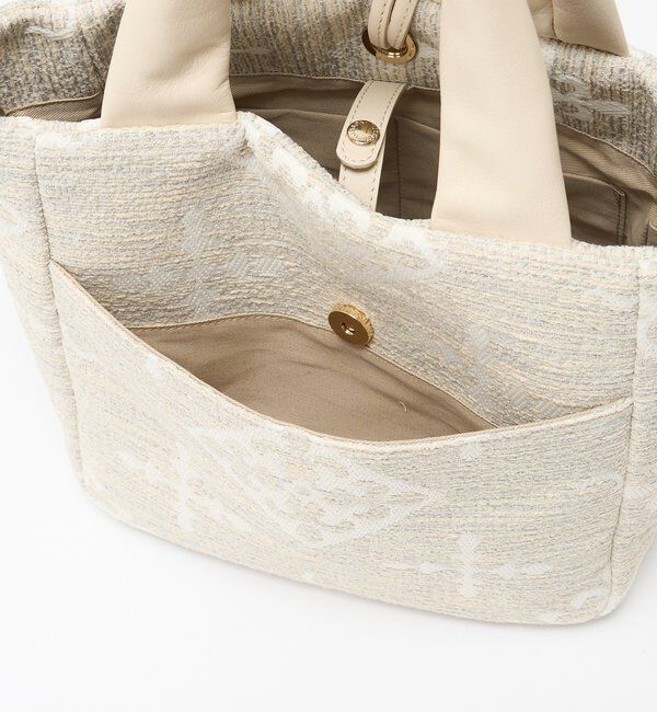  「【Souffle TOTE】モノグラムツイード2WAYトートバッグ」|トートバッグ|