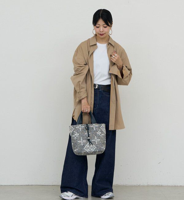  「【Souffle TOTE】モノグラムツイード2WAYトートバッグ」|トートバッグ|