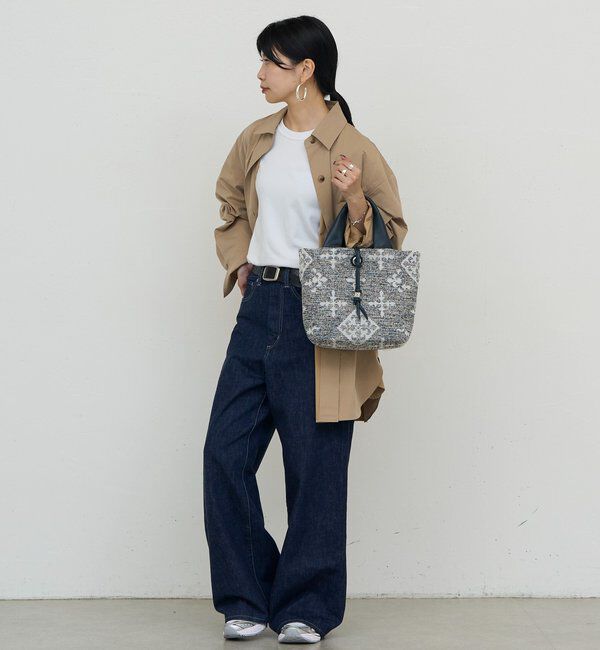  「【Souffle TOTE】モノグラムツイード2WAYトートバッグ」|トートバッグ|