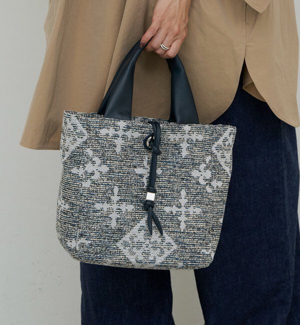  「【Souffle TOTE】モノグラムツイード2WAYトートバッグ」|トートバッグ|