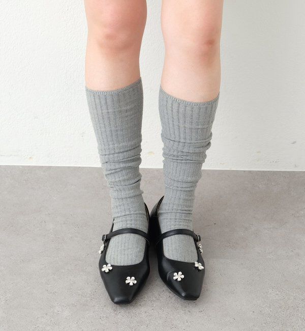  「フラワービジューパンプス」|パンプス|