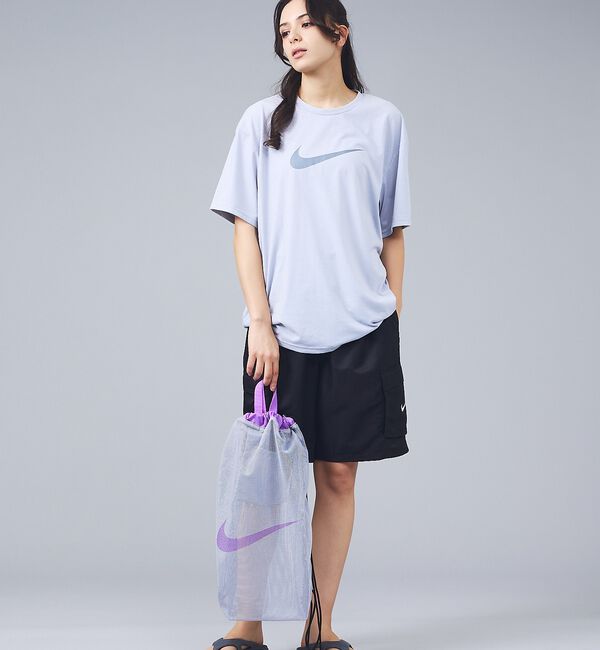 ABAHOUSE「【NIKE/ナイキ】水陸両用 半袖ラッシュガード/Tシャツ UVケア コットンラ」|Tシャツ・カットソー|