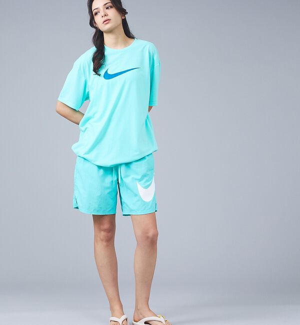 ABAHOUSE「【NIKE/ナイキ】水陸両用 半袖ラッシュガード/Tシャツ UVケア コットンラ」|Tシャツ・カットソー|