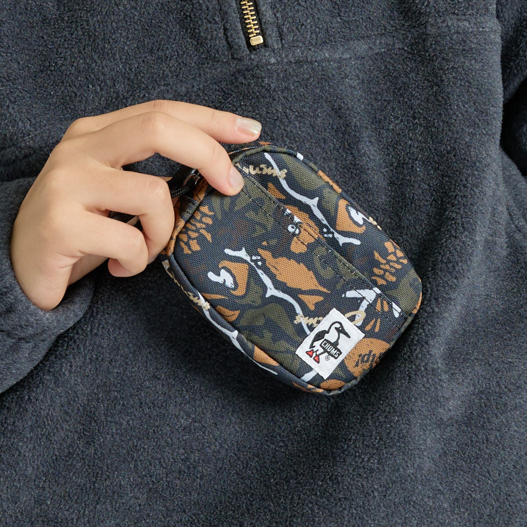 Rouge vif「【CHUMS / チャムス】Recycle Dual Soft Case / リ」|ポーチ|