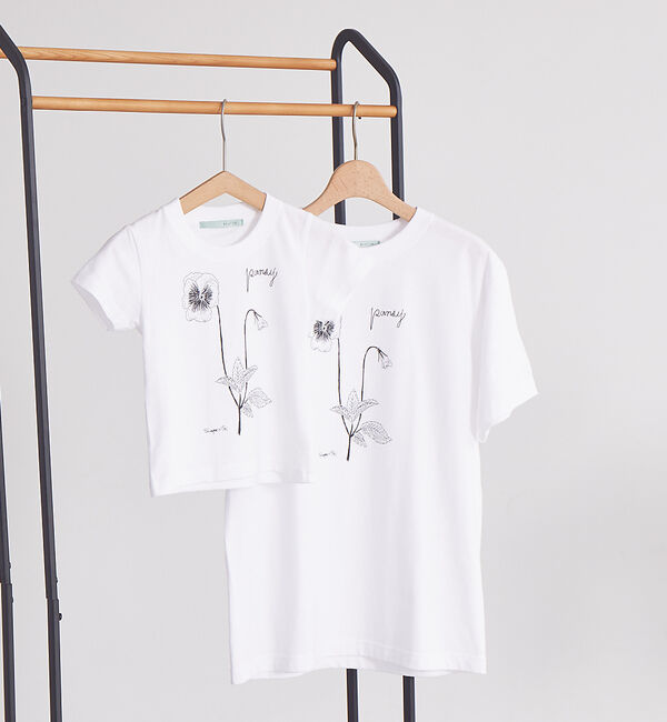 qualite「【限定】0501PansyTシャツ kids」|Tシャツ・カットソー|