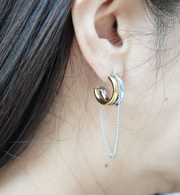 abahouse mavie「【NOVA】サージカルステンレスUピアス」|ピアス|