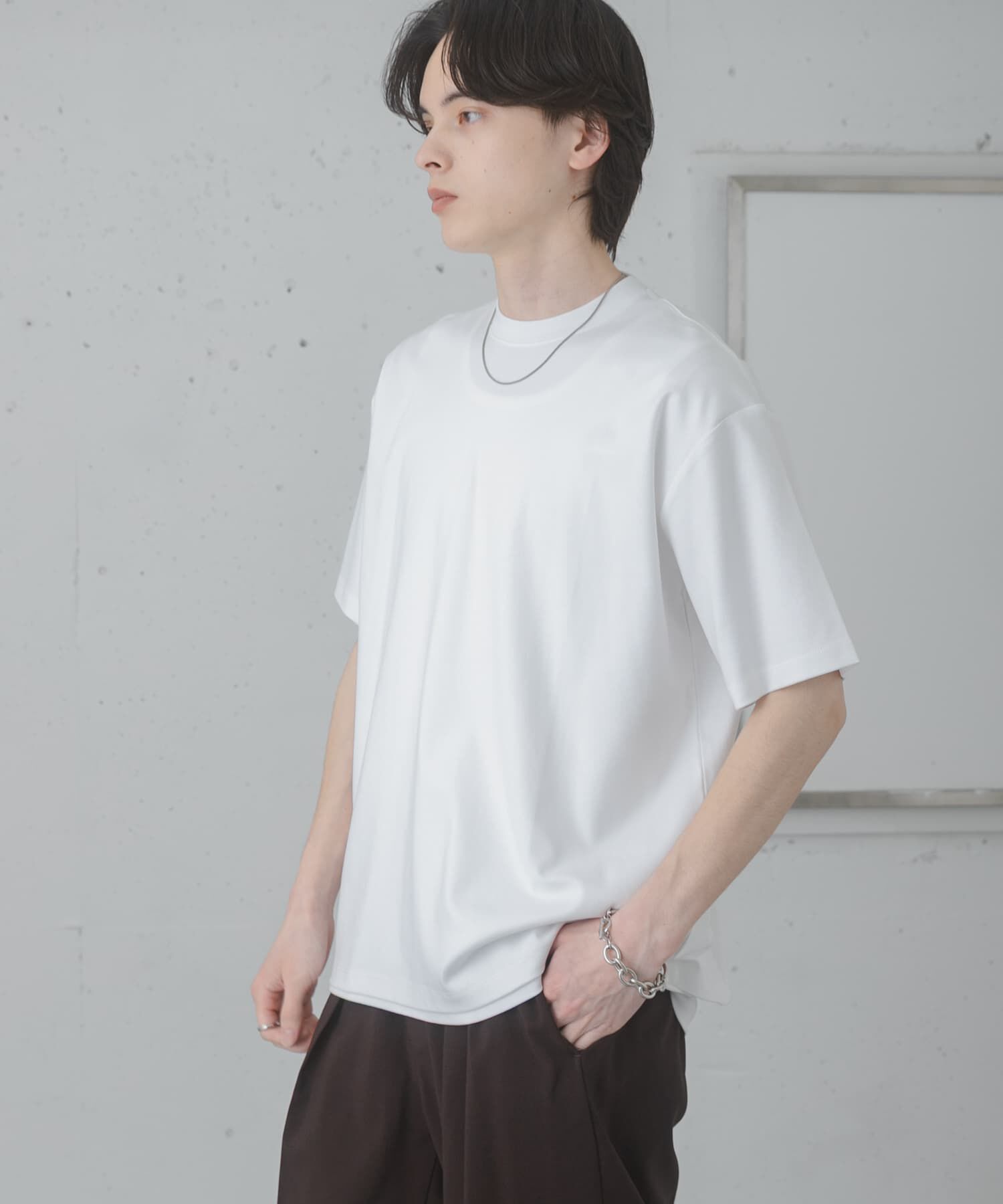 SENSE OF PLACE by URBAN RESEARCH「コットンスムースショートスリーブ Tシャツ」|Tシャツ・カットソー|